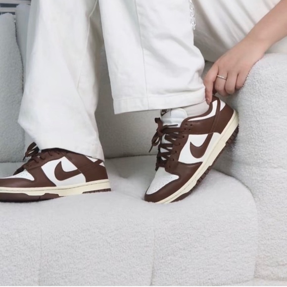 Nike Women’s Dunk Low Cacao Wow Mocha Sneakers US Women Sizes 6-10 DD1503-124 - Picture 1 of 14